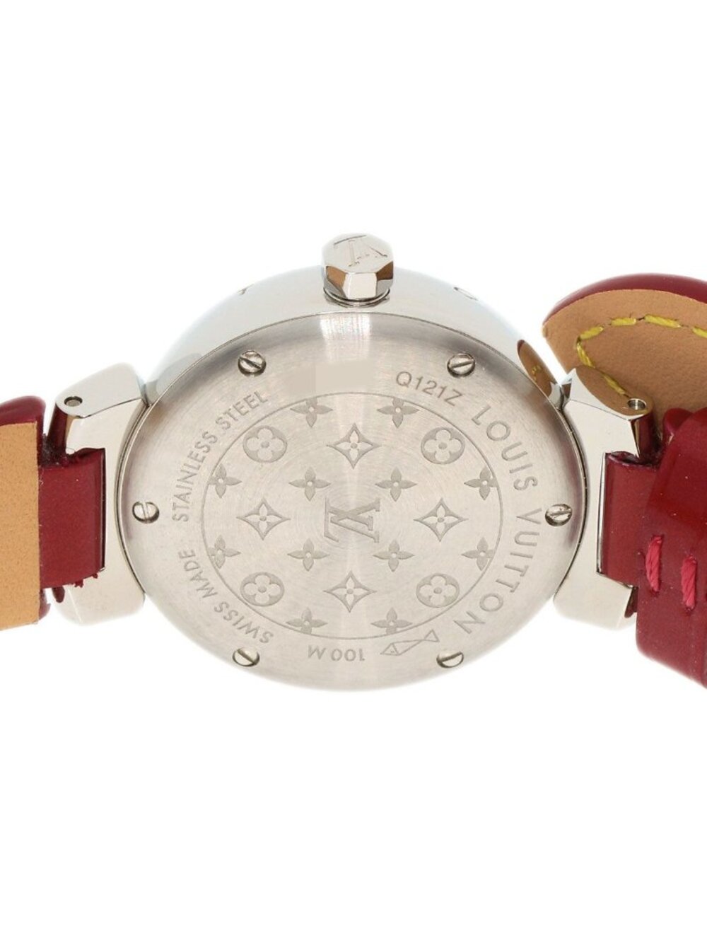 Louis Vuitton Tumble Heart Watch SS Leather - Picture 7 of 15